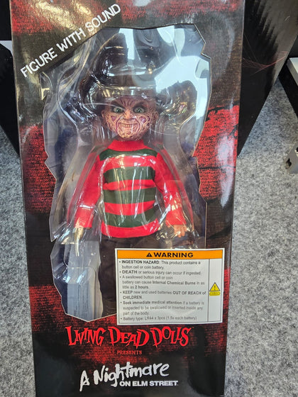 Living Dead Dolls A Nightmare On Elm Street Freddy Krueger Doll