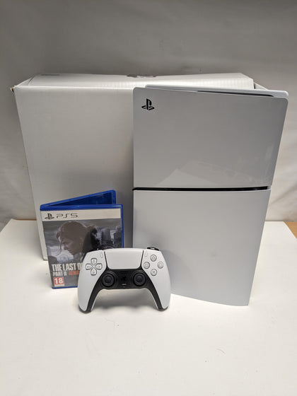 PlayStation 5 Slim Disc Edition Last of us 2 Remastered Package