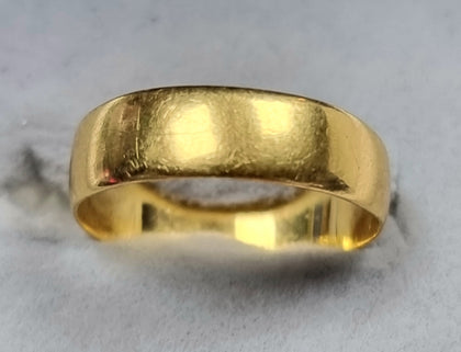 22ct Gold Ring Size 