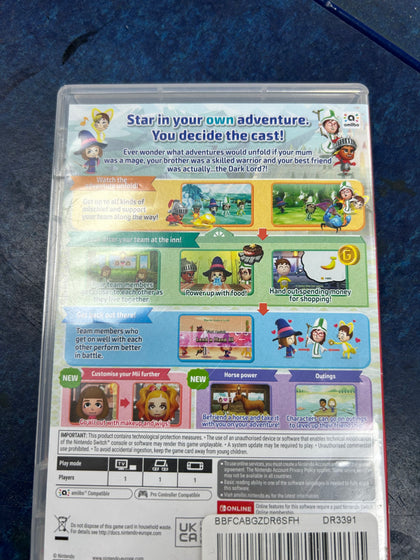 Miitopia Switch