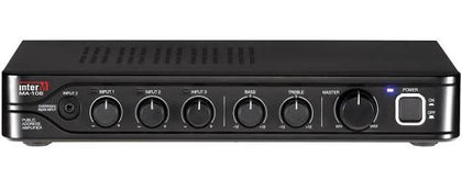 INTER-M MA106 MIXER AMPLIFIER 3x mic/line inputs, 1x telephone input, 60W/4ohm/70V/100V