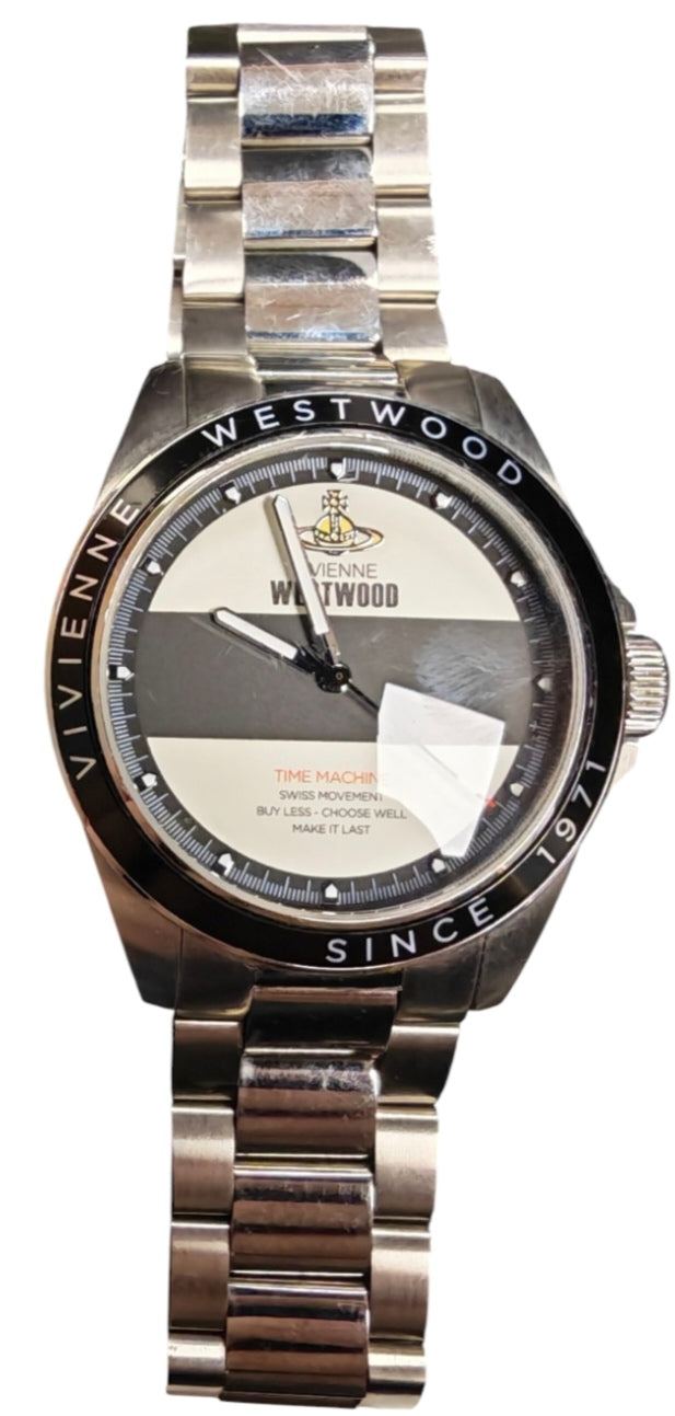 Vivienne Westwood Time Machine Watch vv293bksl ***Boxed*** | Cash