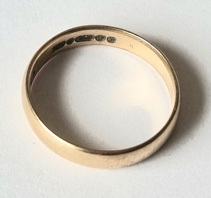 9ct Gold Band 