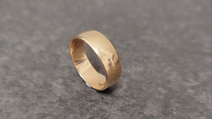 14ct Yellow Gold Band 5.21g