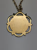 9CT Gold Chain With 9CT Gold ST Christopher Pendant