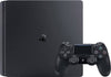 Playstation 4 Slim Console, 500GB Black