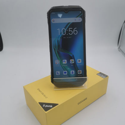 Doogee S Punk (6GB+256GB) Black, Unlocked - Comes with Box and Charger