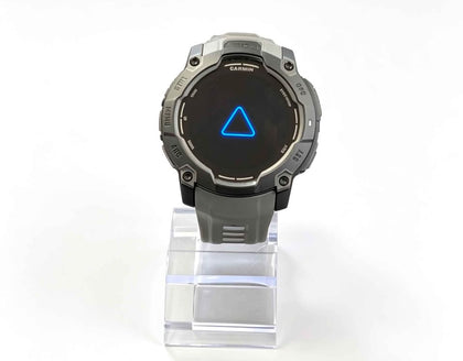 Garmin Instinct 3 AMOLED Smartwatch - 50mm Black, With Charcoal Band, Unboxed With Charger