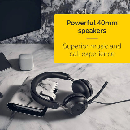 Jabra Evolve2 40 SE USB MS Stereo Headset  **BRAND NEW**
