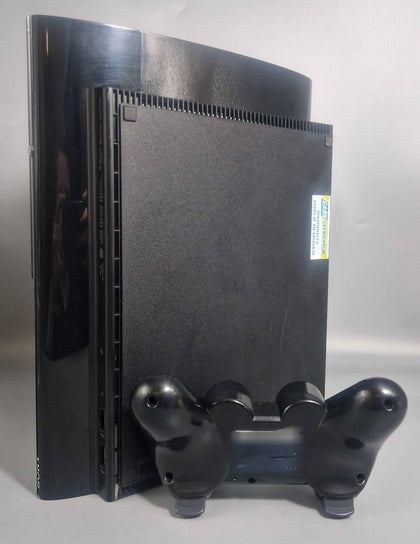 PS3 Super Slim Console, 500GB, Black With Controller