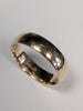 9CT Gold Wedding Band Ring Size R
