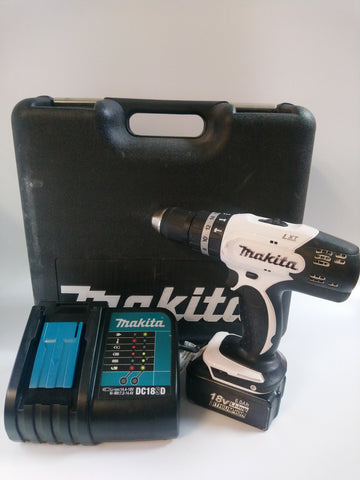 MAKITA DHP453 LXT black and white.