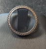 Pandora Silver Crystal Cluster Band Ring Size-L-52