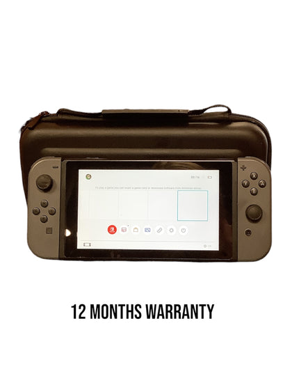 Nintendo Switch Monster Hunter Edition with Grey Joycons - No dock