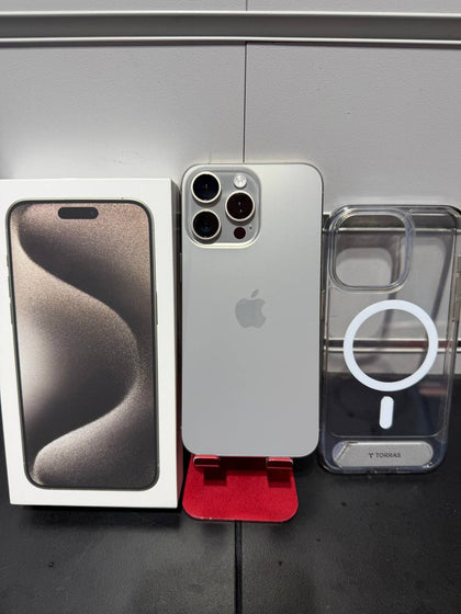 Apple iPhone 15 Pro Max 256GB Natural Titanium, Unlocked