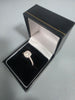 14ct White Gold Ring 3.4G HM Size N