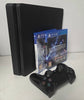 Playstation 4 Slim Console, 500GB Black witjh 2 games