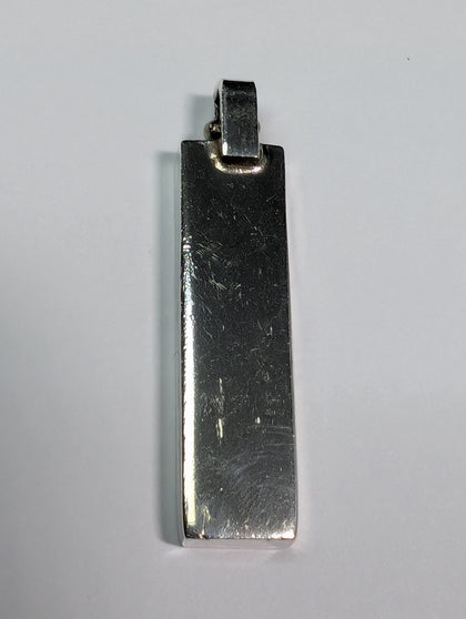 SILVER 925 INGOT PENDANT 8.64G PRESTON STORE