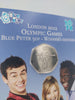 2009 ROYAL MINT LONDON 2012 OLYMPIC GAMES BLUE PETER 50P - WINNER'S EDITION