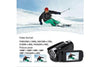 16X Zoom Digital Camcorder,Full HD 1080P, 2.7" Mini DV Camera, Vlogging Camera Recorder,black