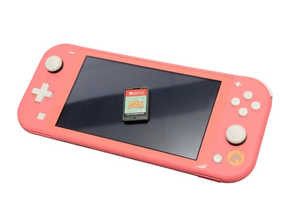 Nintendo Switch Lite Animal Crossing Edition - Coral**Unboxed**