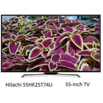 **Collection Only*** Hitachi 55hk25t74u 55 Inch Smart TV. With Remote Control & Stand