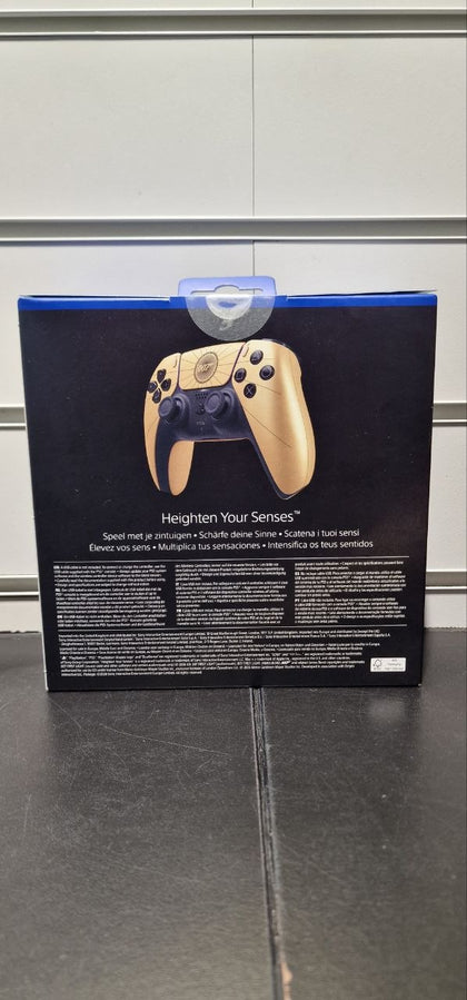 PS5 Official DualSense Controller 007 First Light Gold, A