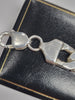 Thick 925 Silver Curb Bracelet - 54.9G - 9"