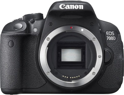 Canon Black EOS 700D with 18-55mm Lens