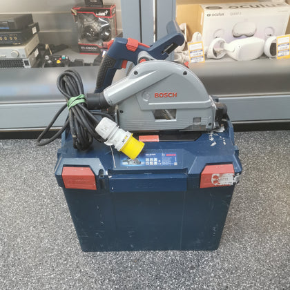 Bosch GKT 55 GCE Plunge Saw 110V, with Original Box, Extra Blades and Others.