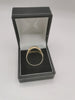 9K Gold Ring with Black Stone 3.9G Hallmarked and Tested Size W