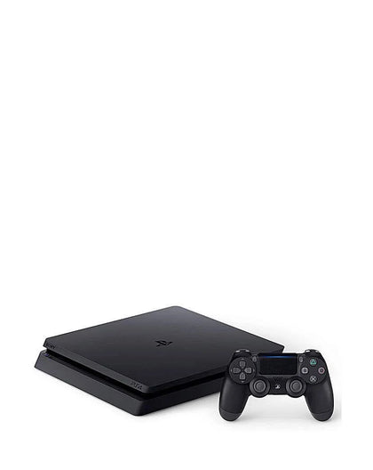 Sony PlayStation 4 Slim Game console - HDR - 500 GB HDD - jet black.