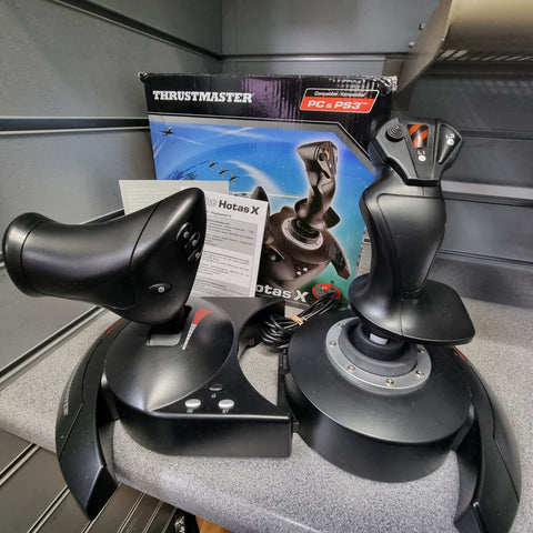 Thrustmaster T-Flight Hotas X Flight Simulator Joystick PC/PS3 Boxed