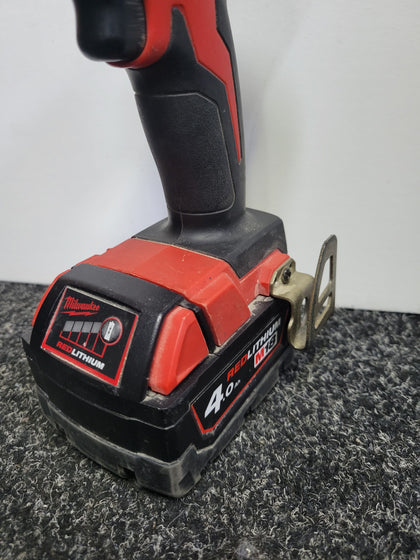 Milwaukee Brushless 18V M18 CBLID Impact Driver With 4.0AH Battery (No Charger).