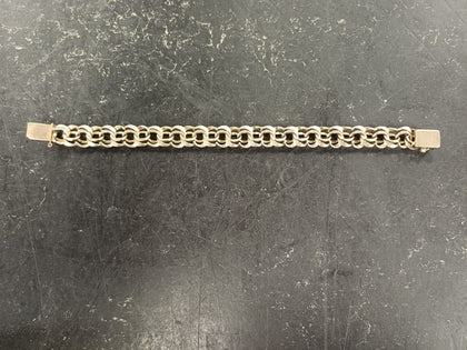 9ct Double Rolo Bracelet 26.44g