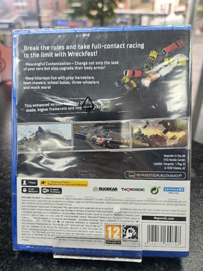 Sealed - Wreckfest - PS5