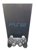Sony PlayStation 2 Console With Official Controller, Black, Unboxed With All Leads