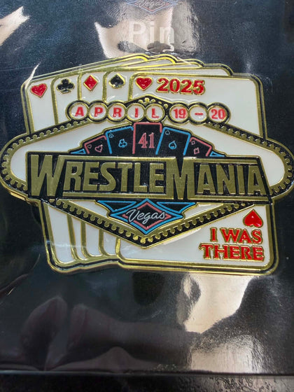 Wrestle mania 41 - I was there pin - Sealed