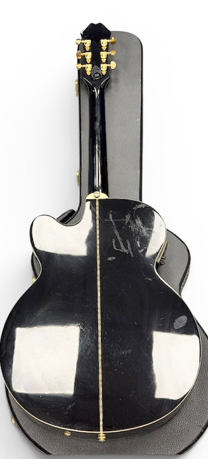 Epiphone EJ-200SCE/BK With Case