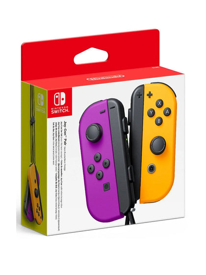 Nintendo Switch Joy-Con Pair Neon Purple / Orange Boxed