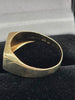 9ct full hallmarked diamond ring , 2.3 grams - size R