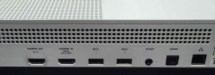 Xbox One S Console, 1TB, White, Unboxed. No Pad