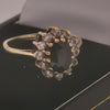 Hallmarked (375) ladies 9K gold ring - size L-2.07 grams