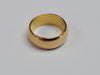 22CT GOLD WIDE WEDDING BAND