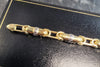 14ct Yellow Gold Byzantine Style Bracelet - 6.8G - 8"