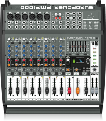 Behringer Europower PMP1000 500W Mixer**Unboxed**