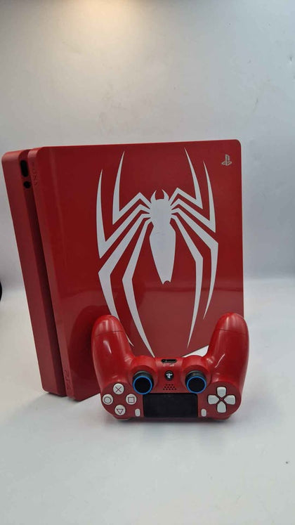 Sony Playstation 4 Slim (PS4 Slim) Home Gaming Console - 1TB - Spider-Man Limited Edition - Unboxed