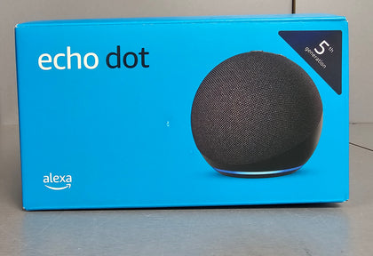 Amazon Echo Dot (5th Gen) Smart Speaker with Alexa - Charcoal **Collection Only**