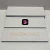 Apple Watch Series 11 46mm Rose Gold Aluminum Case Light Blue Sports Band