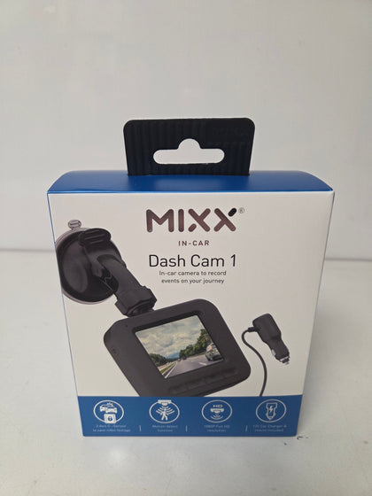 * Collection Only * Mixx MDC1-72-BK-405 Dashcam1 1080P  Dash Camera unopened Like New